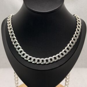 سلسلة جروميت قشر سمك ايطالي عيار 925 وزن : 51.50 جرام