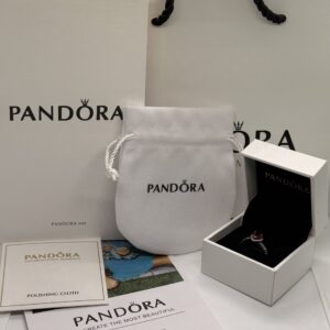 Pandora Heart Ring with Original Packaging – 925 Italian Sterling Silver