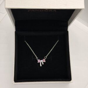 Pandora Bow Chain with Original Packaging – 925 Italian Sterling Silver