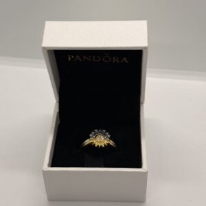 Sun & Moon Pandora Twins Silver Set – Original Box Packaging