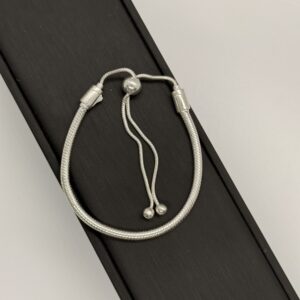 Pandora Silver Bracelet with Lock Clasp – Original Box Packaging