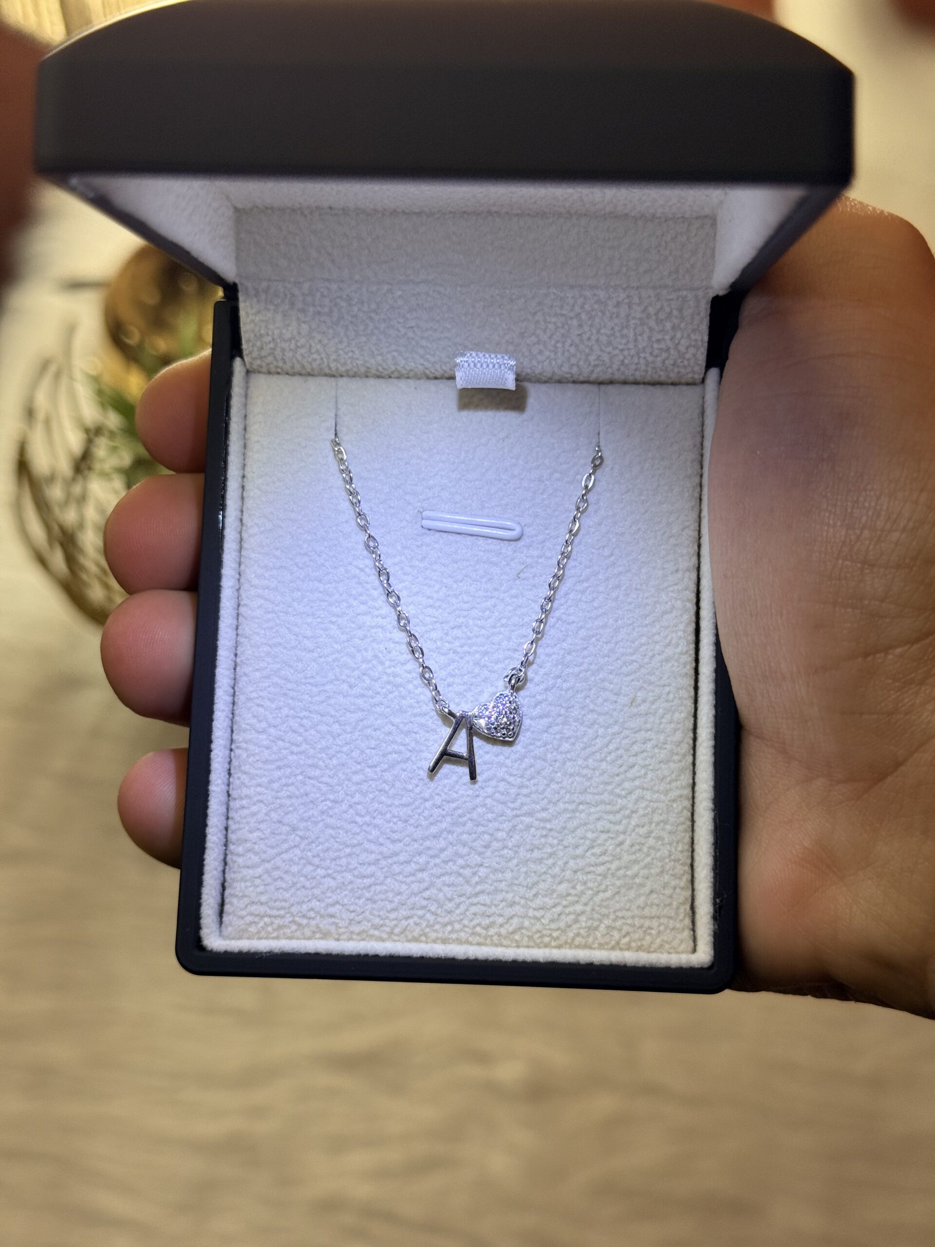 2026_06_11_09_06_58_IMG_2282 Letter A Necklace with Heart – 925 Silver
