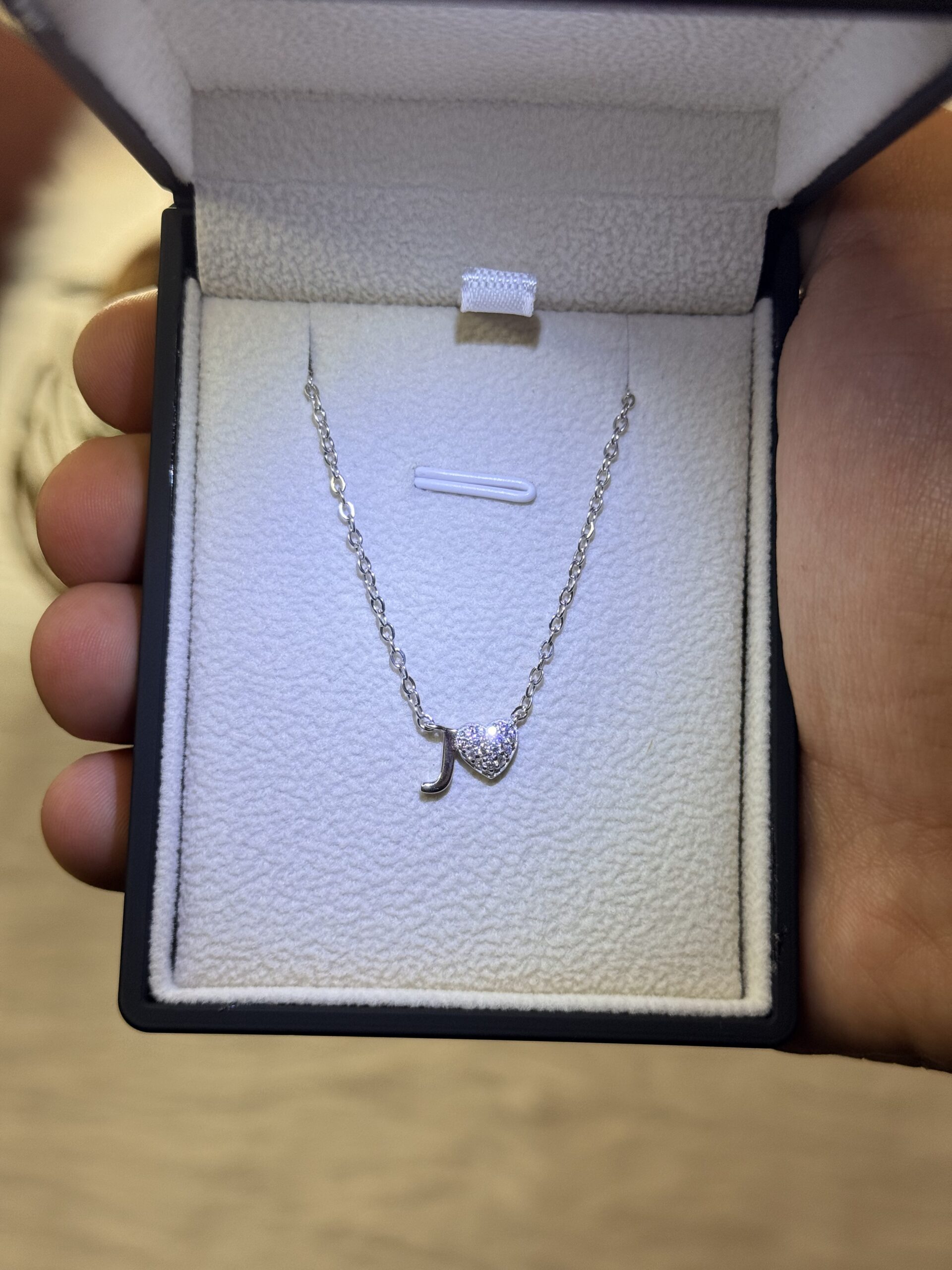 2026_06_11_09_09_03_IMG_2287 Letter J Necklace with Heart – 925 Silver