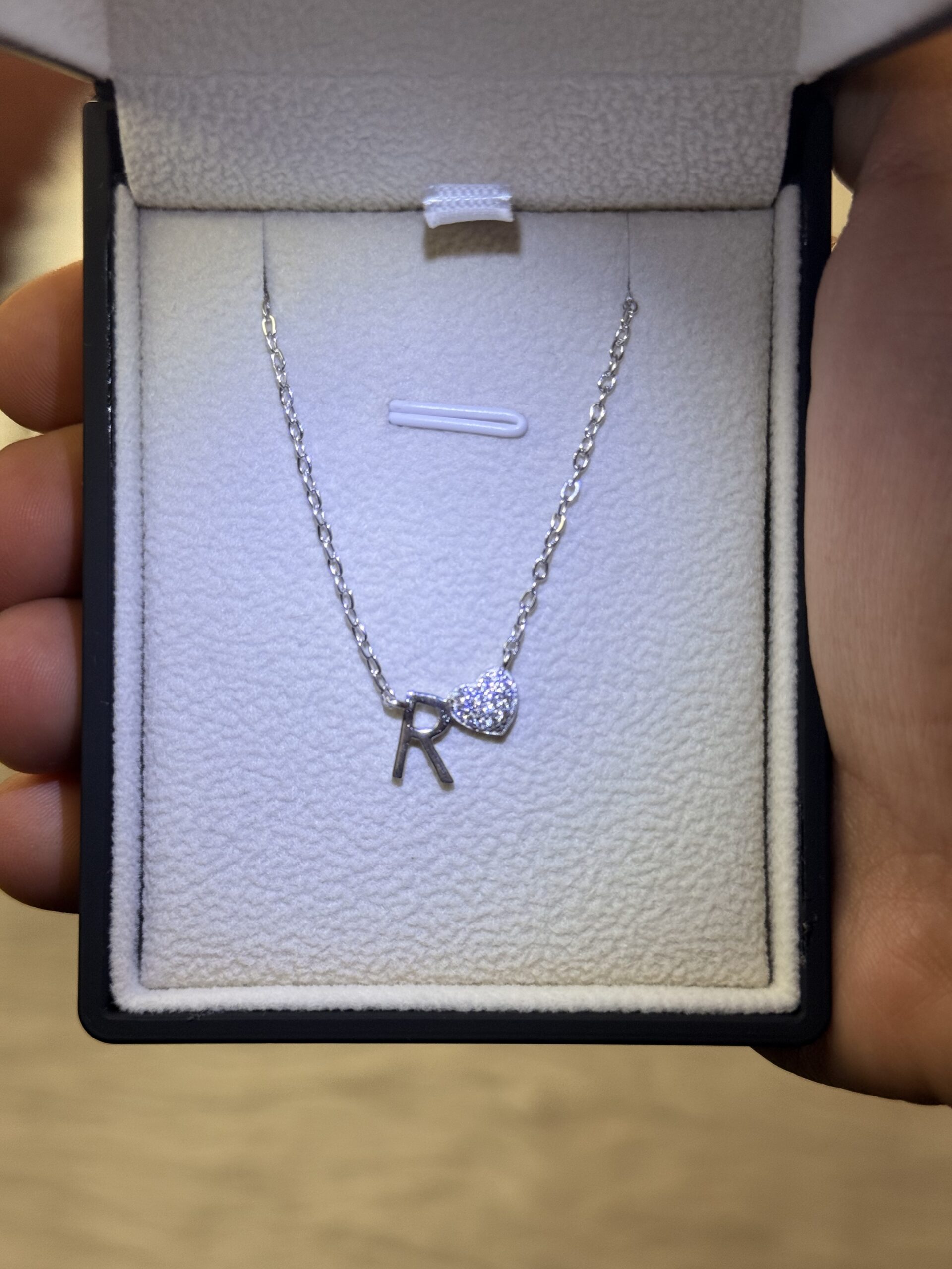 2026_06_11_09_10_58_IMG_2290 Letter R Necklace with Heart – 925 Silver
