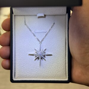 Compass Star Necklace – 925 Silver